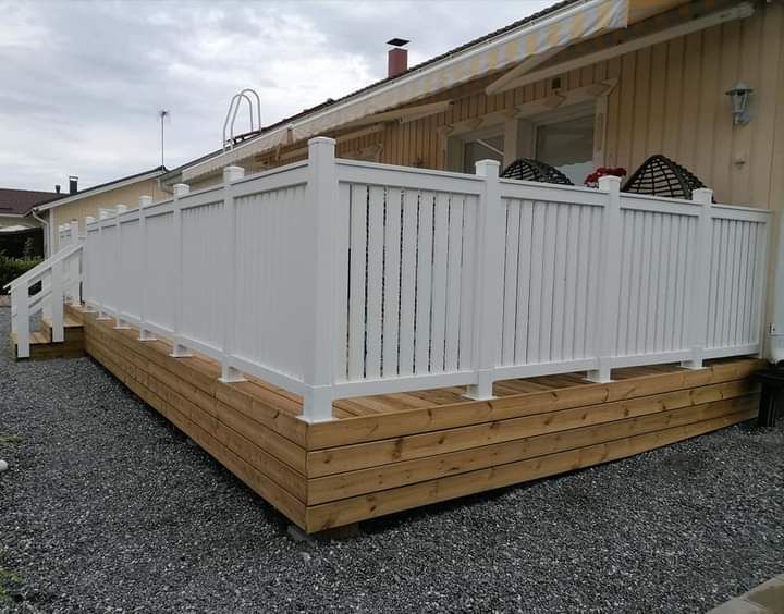 Terassin viimeistely